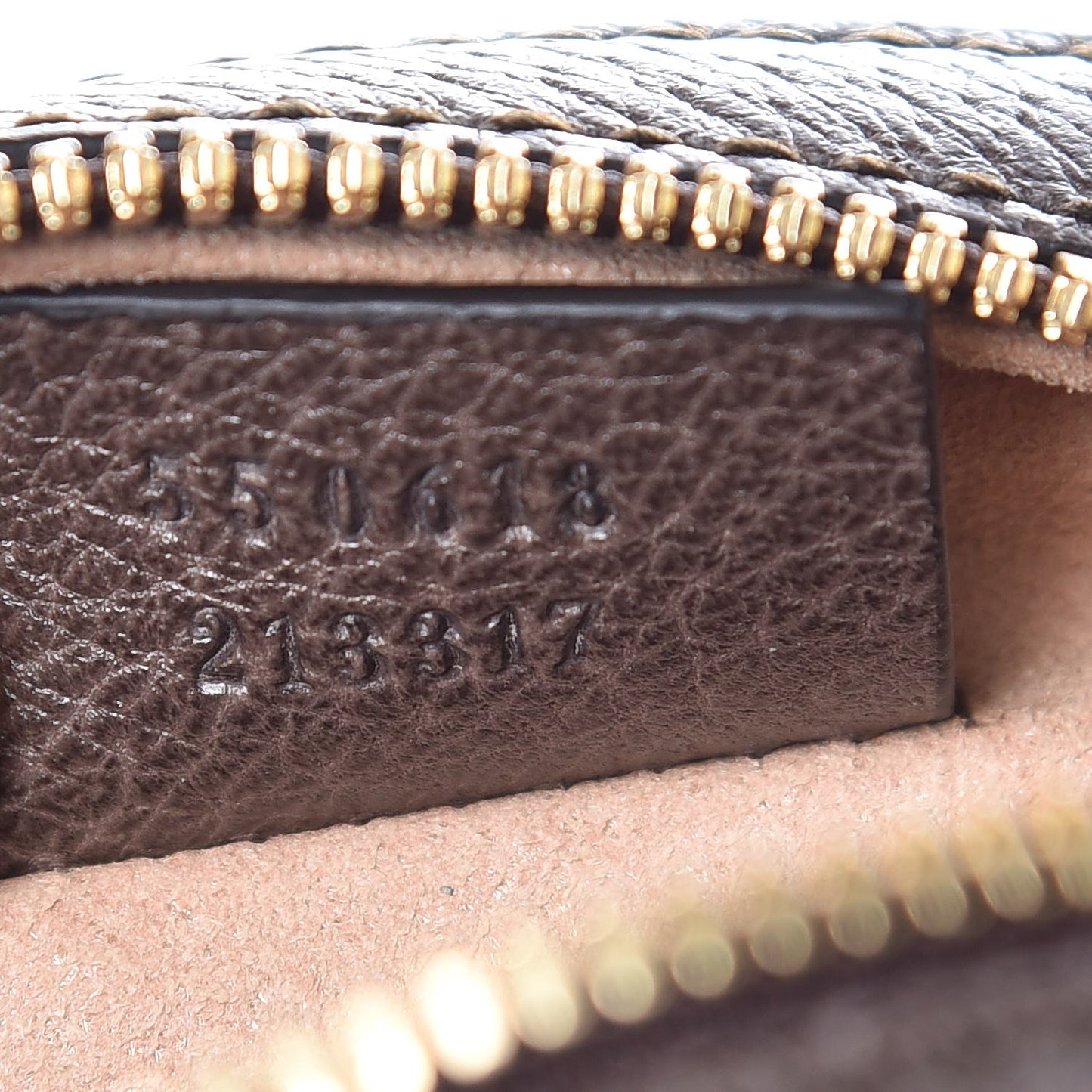 GG Supreme Monogram Web Mini Ophidia Round Shoulder Bag Brown