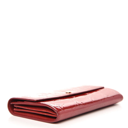 Louis Vuitton Vernis Sarah Wallet Pomme D'Amour 4 of 11