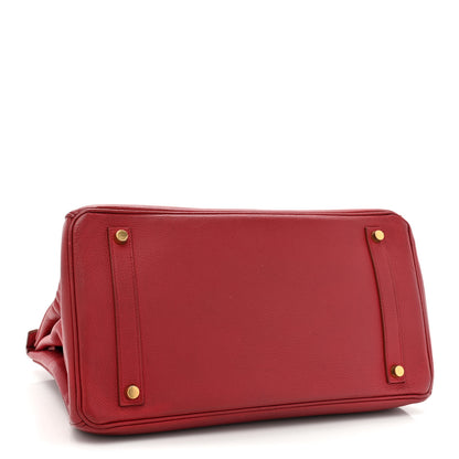 Hermes Togo BIRKIN 35 Rouge Grenat 4 of 22