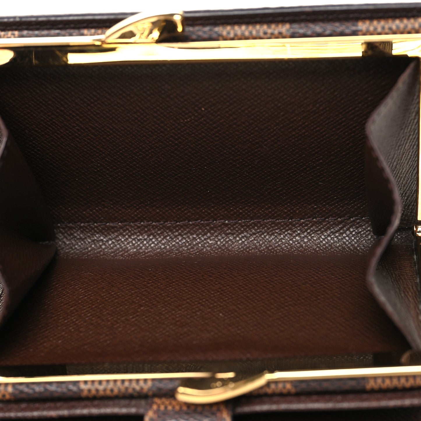 Damier Ebene French Purse Wallet