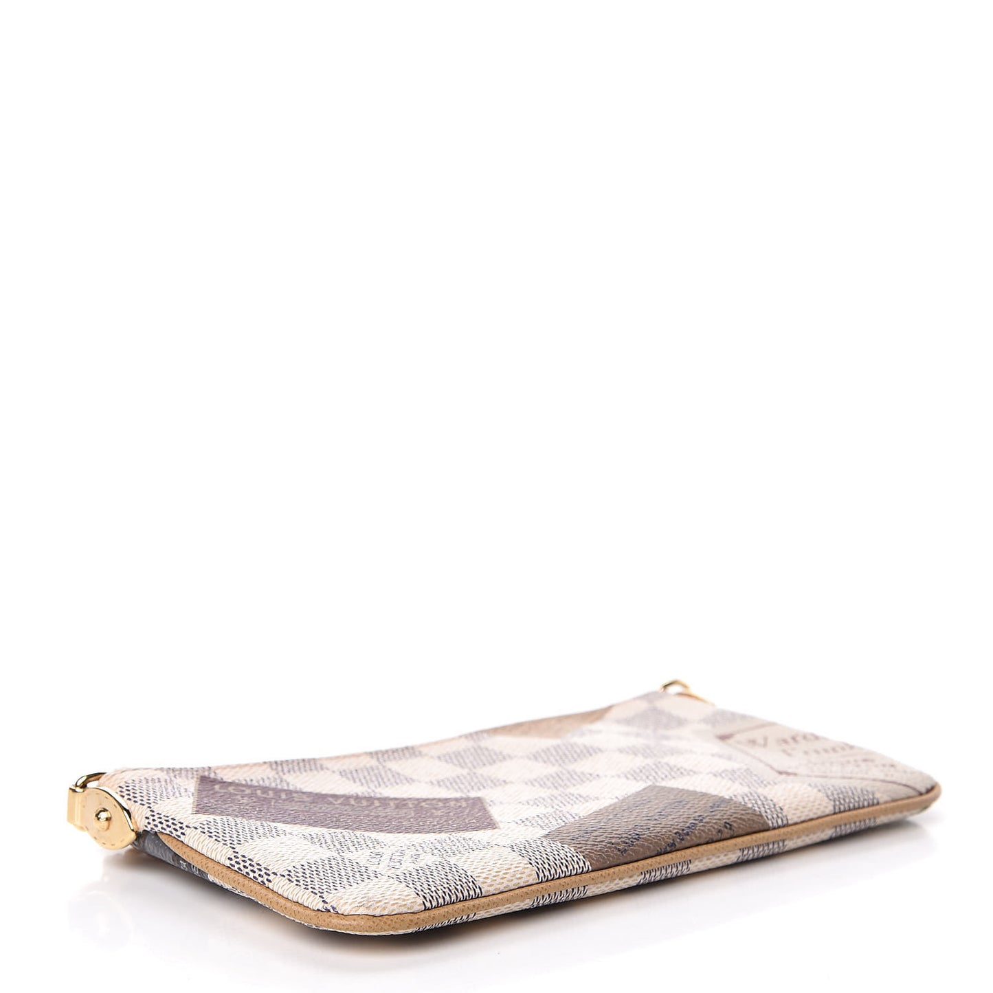 Damier Azur Trunks Labels Pochette Milla MM