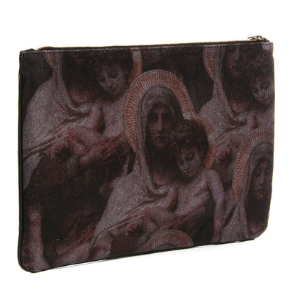 Givenchy Canvas Madonna Print Clutch Black 3 of 8