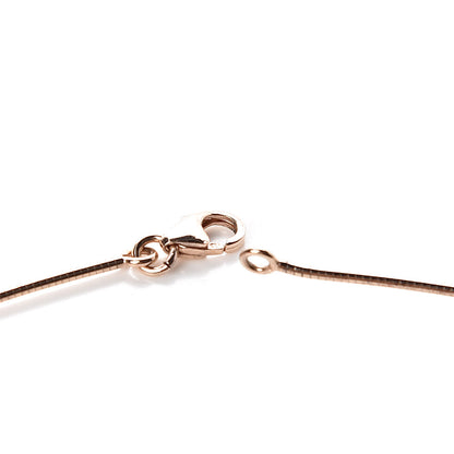 Hermes Lacquered Rose Gold Pop H Pendant Necklace Turquoise 4 of 6