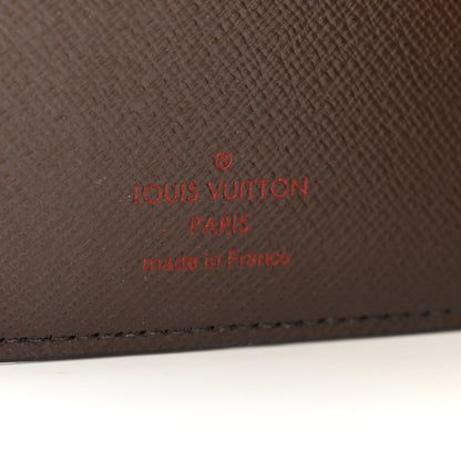 Louis Vuitton Damier Ebene Medium Ring Agenda Cover 6 of 9