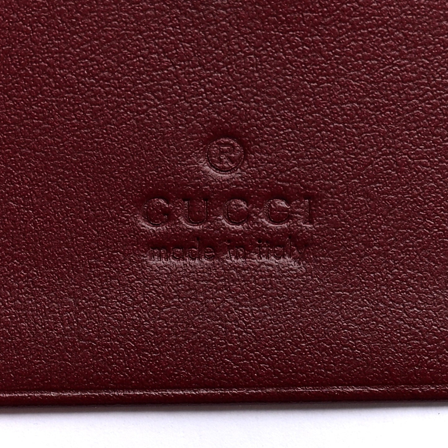 Calfskin Matelasse GG Marmont Card Case Wallet Rosso Ancora