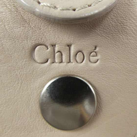 Chloe Calfskin Silverado Shoulder Bag Beige Rose 8 of 12