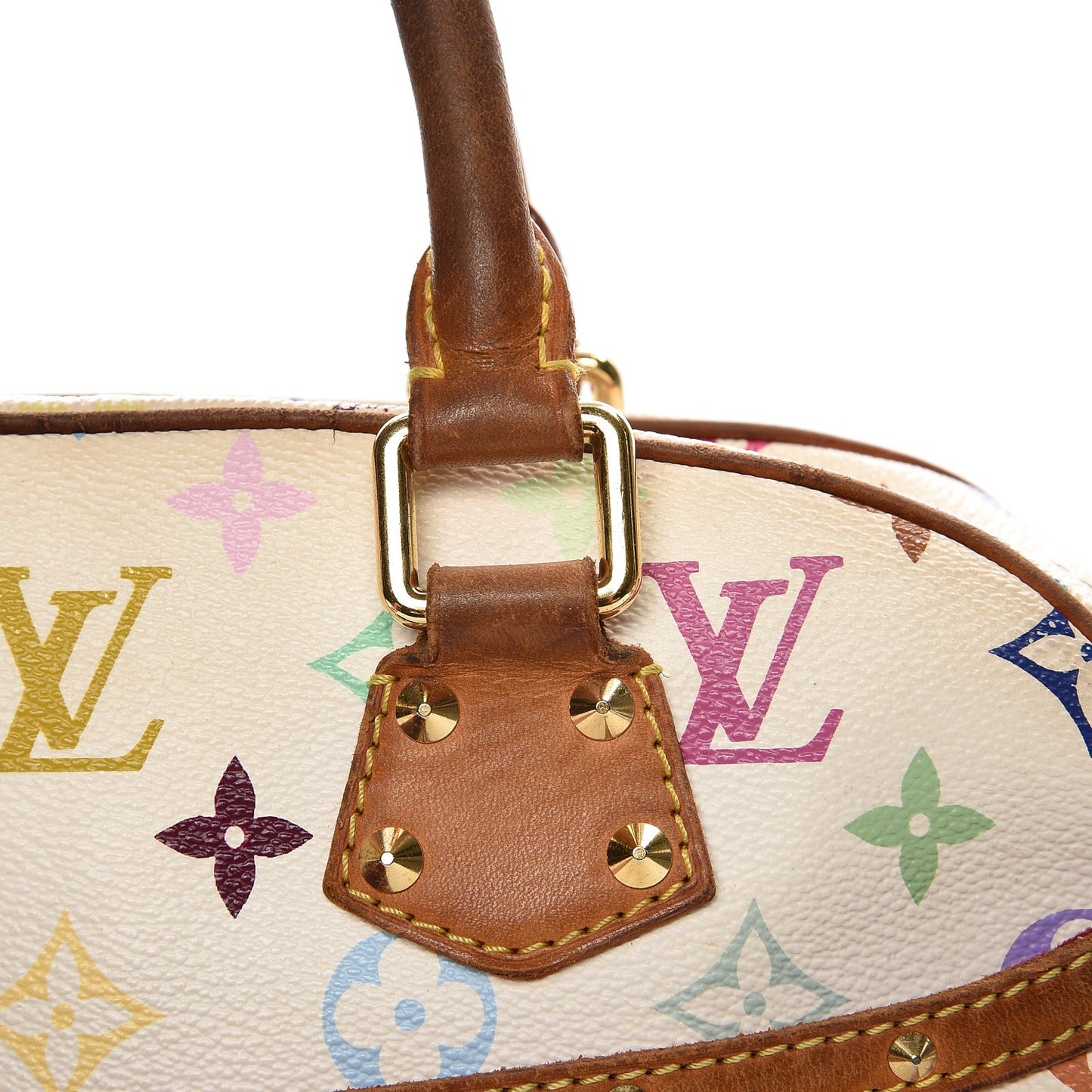Monogram Multicolor Trouville White