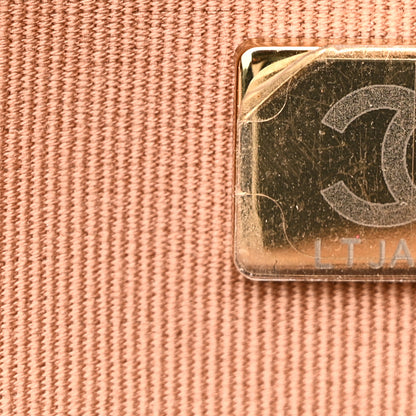 Chanel Shiny Crumpled Lambskin Quilted Medium Preppy Pocket Camera Case Brown 6 of 9