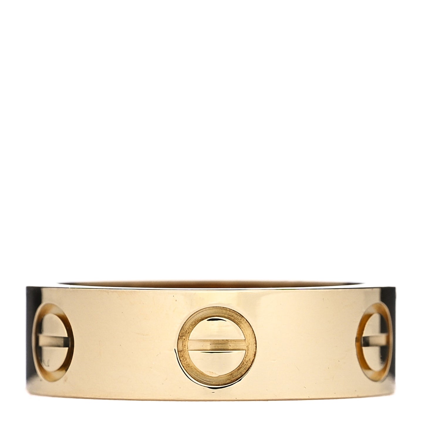 18K Yellow Gold 5.5mm LOVE Ring 50 5.25