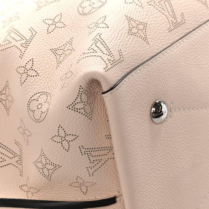 Louis Vuitton LOUIS VUITTON Mahina Carmel Hobo Creme 7 of 10