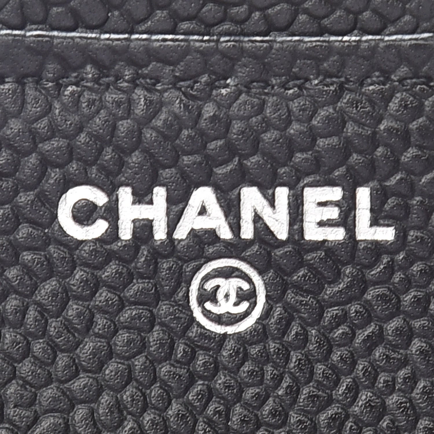 Chanel Caviar Quilted Compact Flap Wallet Black 8 of 10