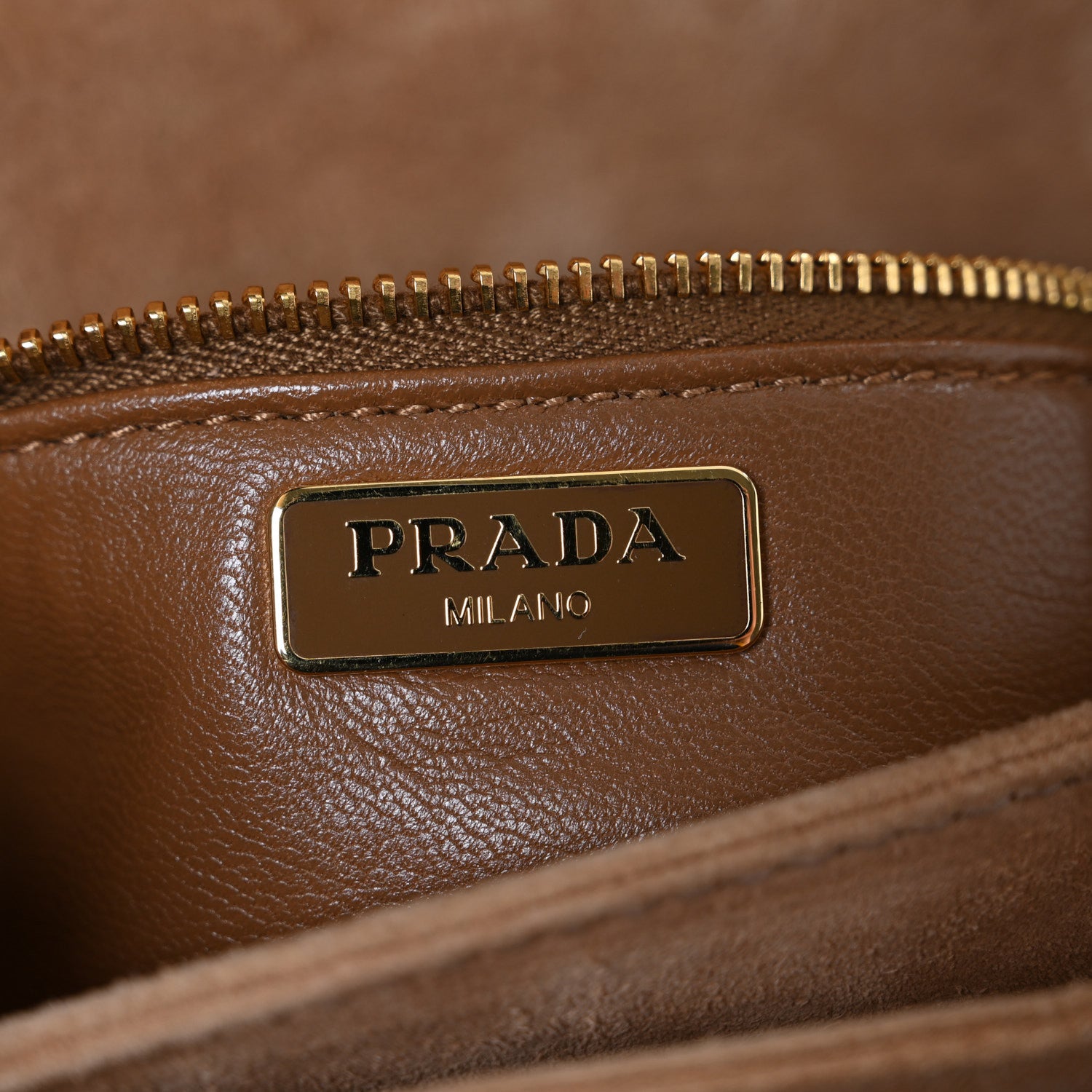 Prada Suede Snakeskin Patchwork Small Flap Bag Brown Multicolor 8 of 14