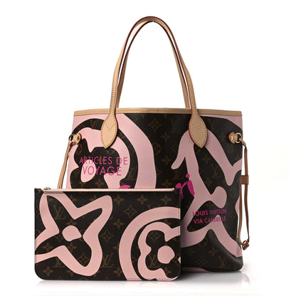 Louis Vuitton Monogram Tahitienne Capri Neverfull MM 3 of 12