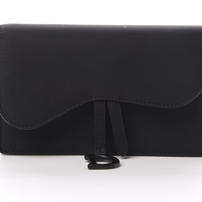 Christian Dior Ultra Matte Calfskin Saddle Belt Bag Black 8 of 13