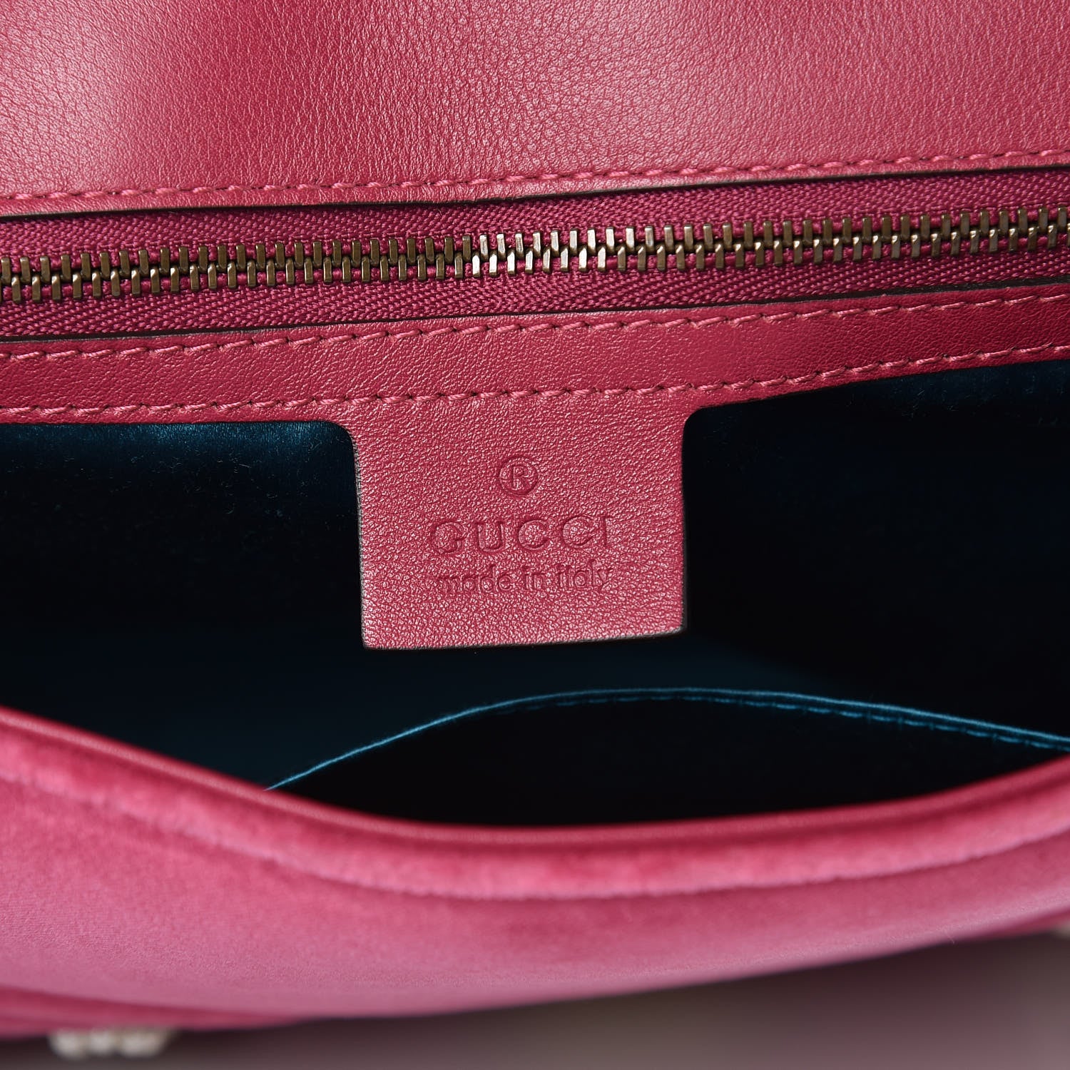 Gucci Velvet Matelasse Blind for Love Embroidered Medium GG Marmont Shoulder Bag Light Raspberry Rose Multicolor 7 of 12