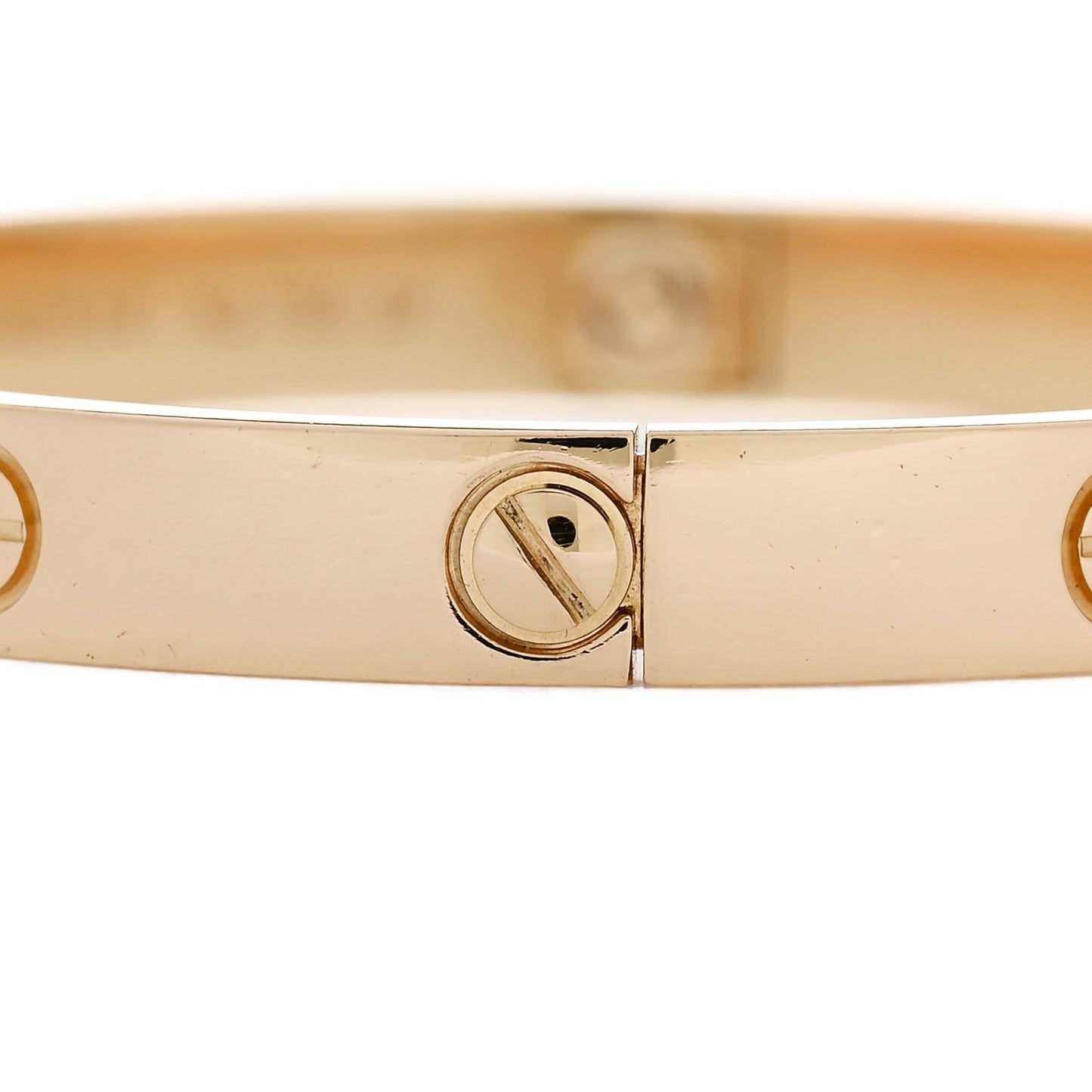 18K Yellow Gold LOVE Bracelet 17