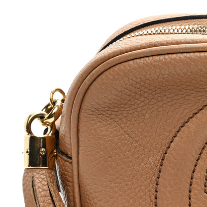 Gucci Pebbled Calfskin Small Soho Disco Bag Camelia 15 of 18