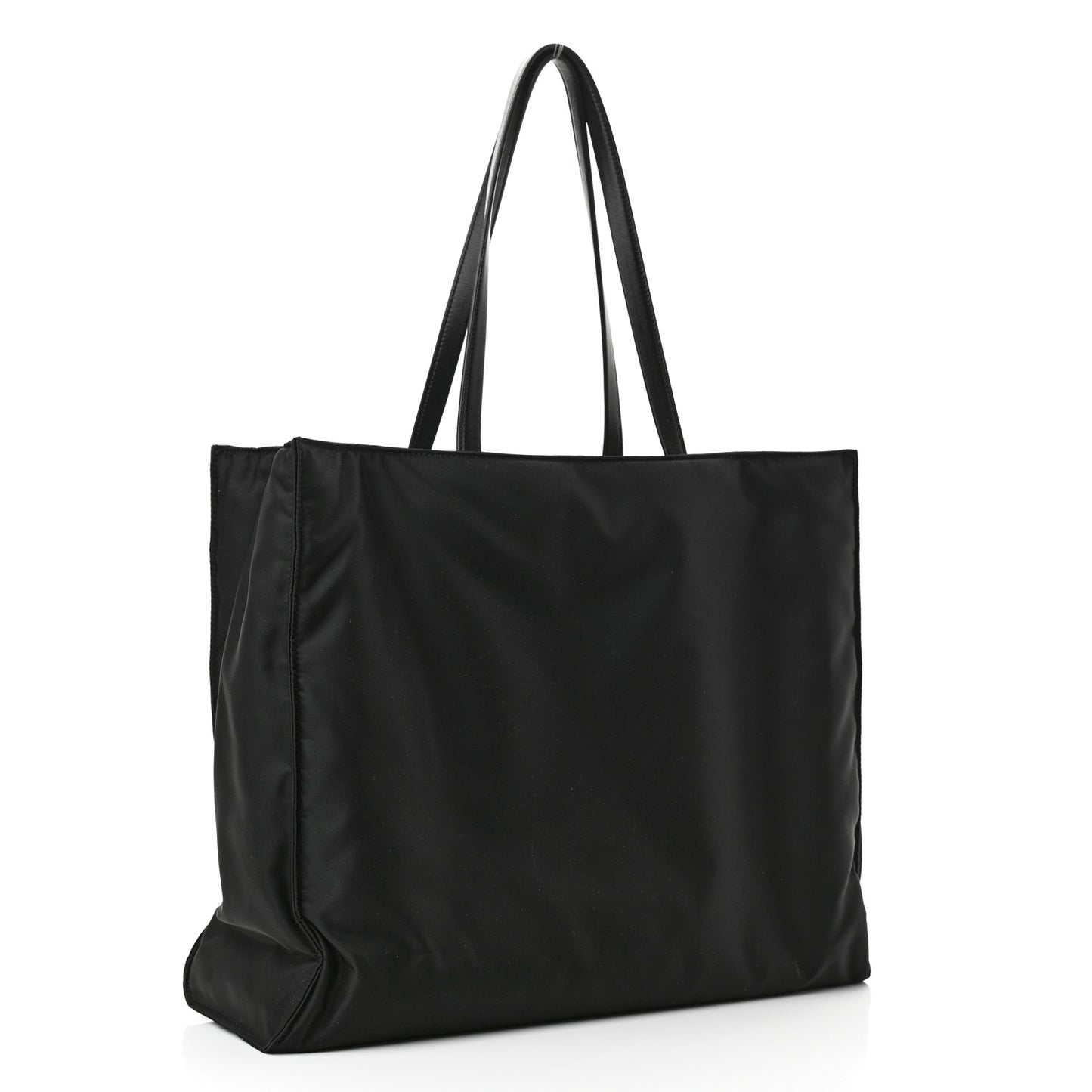 Tessuto Nylon Tote Bag Black