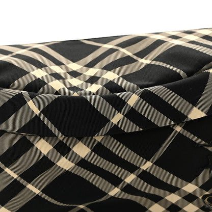 Burberry Canvas Check Essential Belt Bag Black Calico 7 of 9