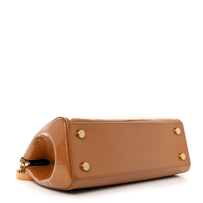 Louis Vuitton Vernis Brea MM Rose Velours 4 of 14