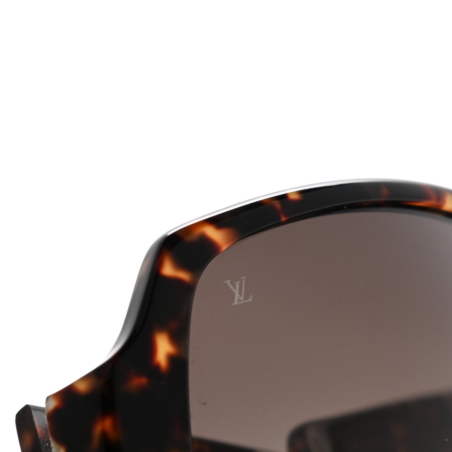 Dark Tortoise Obsession Carre Landscape Sunglasses