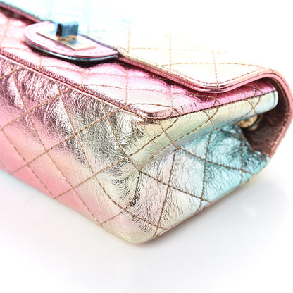 Chanel Metallic Goatskin Quilted Mini 2.55 Reissue Flap Multicolor 8 of 8