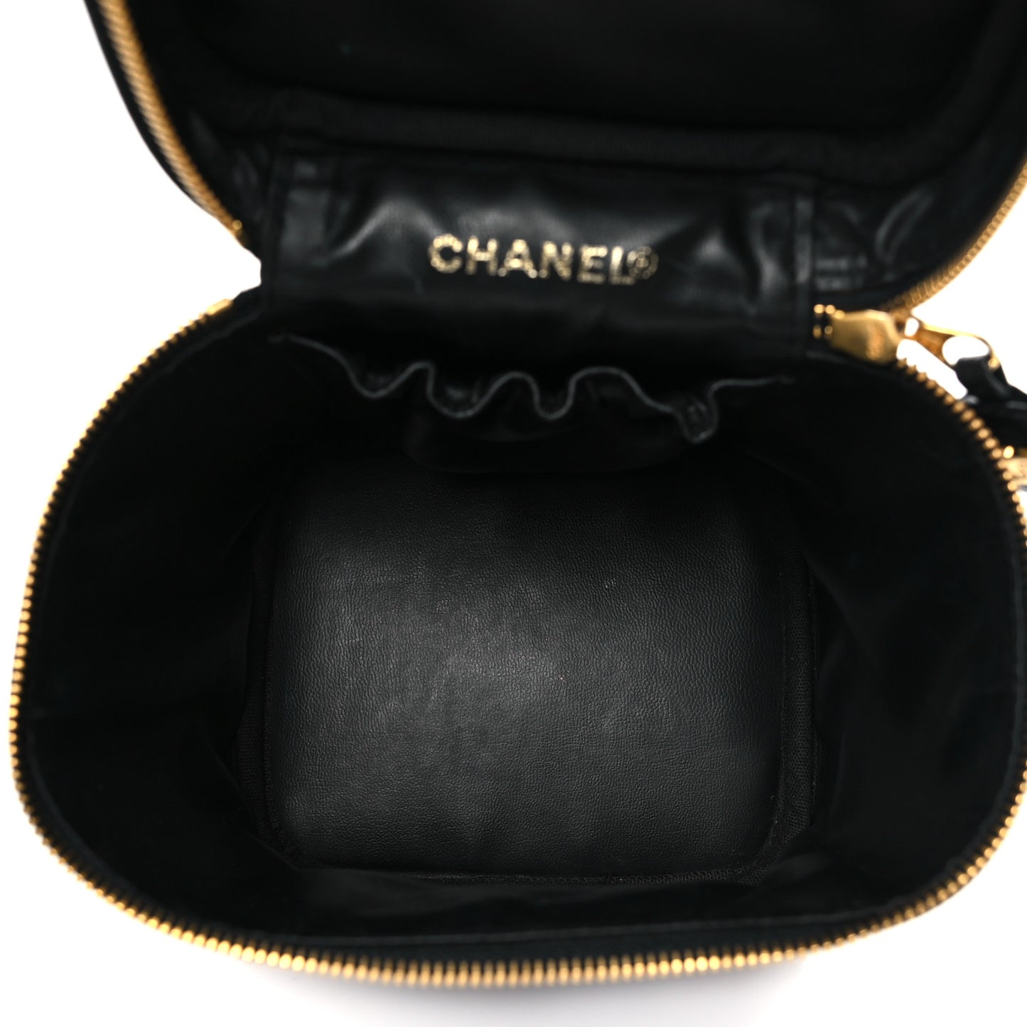 Caviar Cosmetic Vanity Bag Black