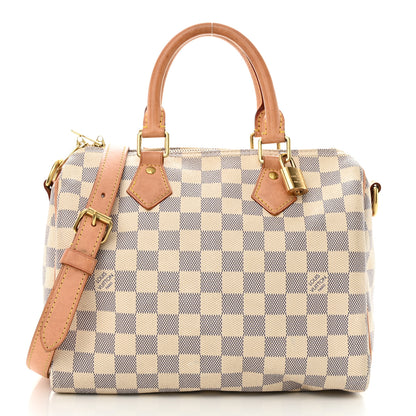 Louis Vuitton Damier Azur Speedy Bandouliere 25 1 of 19