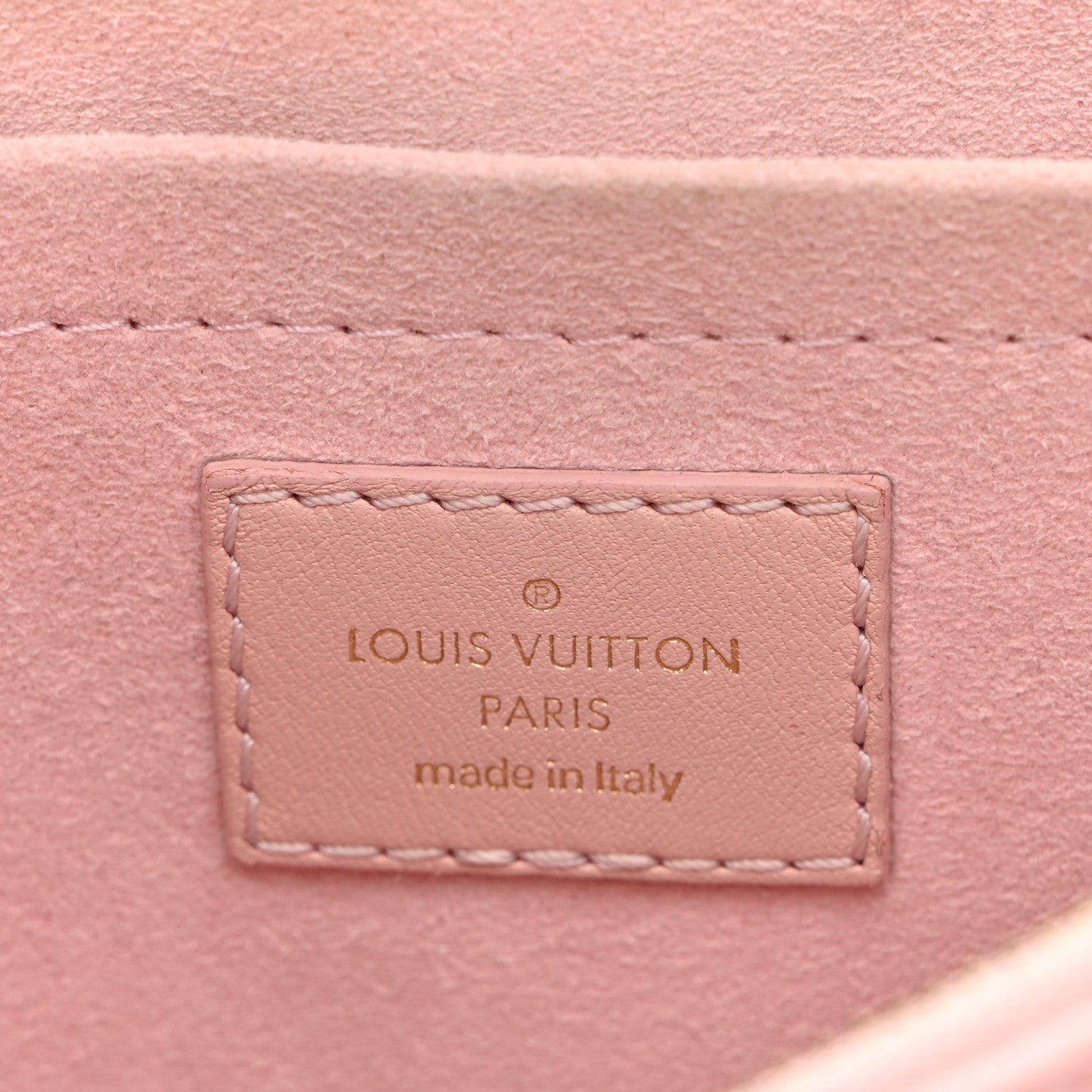 Louis Vuitton Calfskin New Wave Chain MM NM Rose Ballerine 7 of 18