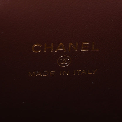 Chanel Caviar Quilted Mini Vanity Case With Chain Black 6 of 11