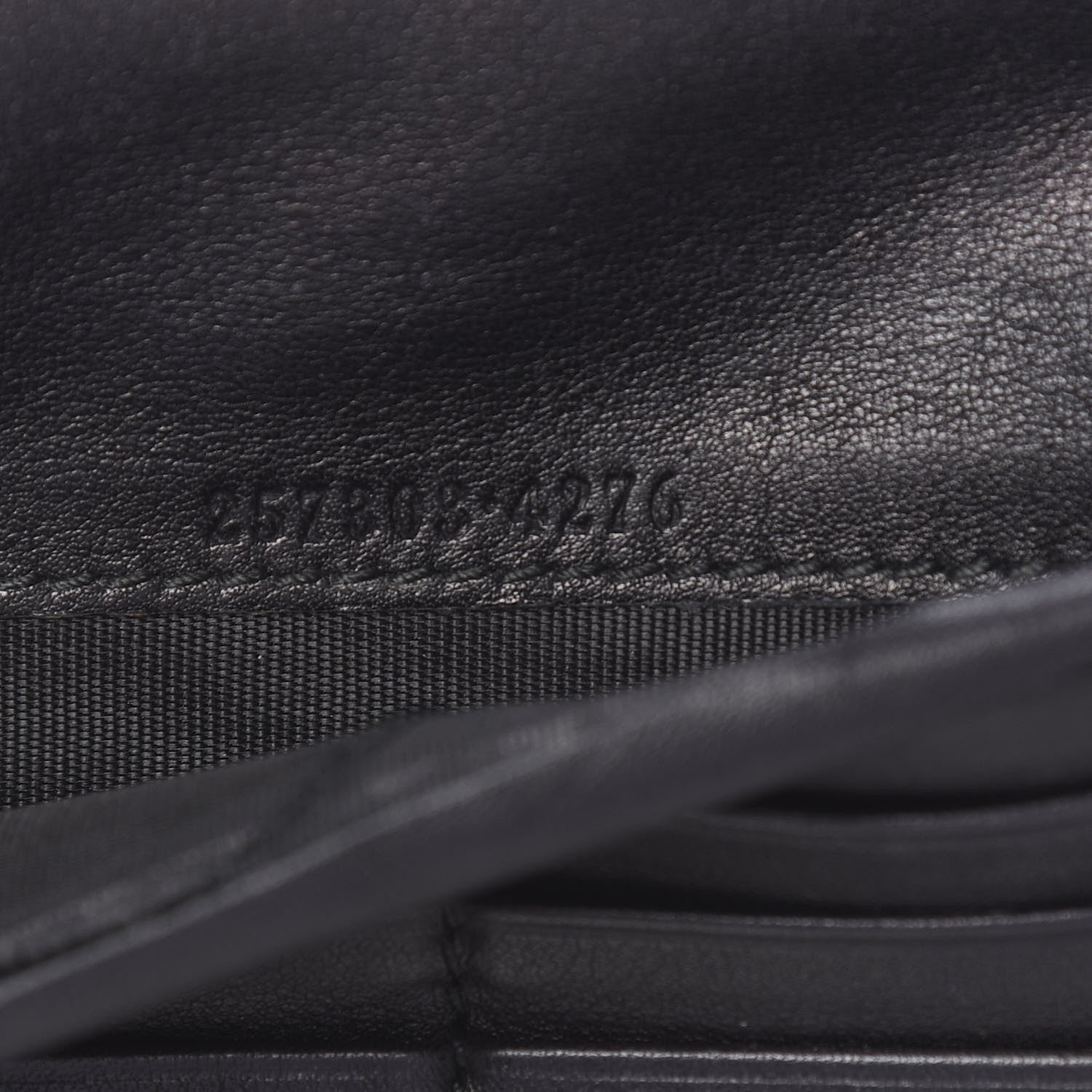 Gucci Guccissima Continental Flap Wallet Black 6 of 16