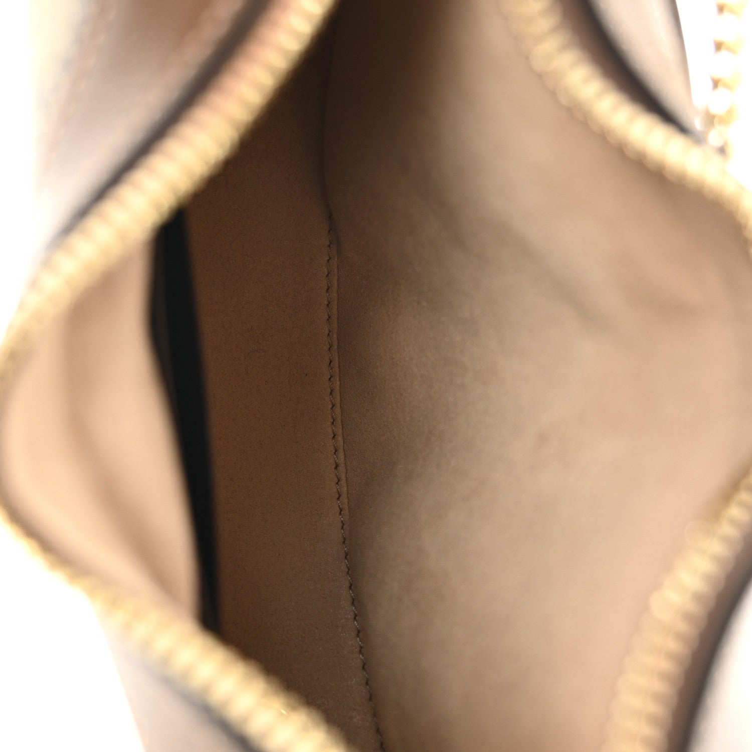Gucci GG Supreme Monogram Azalea Calfskin Mini Retro Interlocking G Half Moon Bag Beige Ebony Brown Sugar 5 of 11