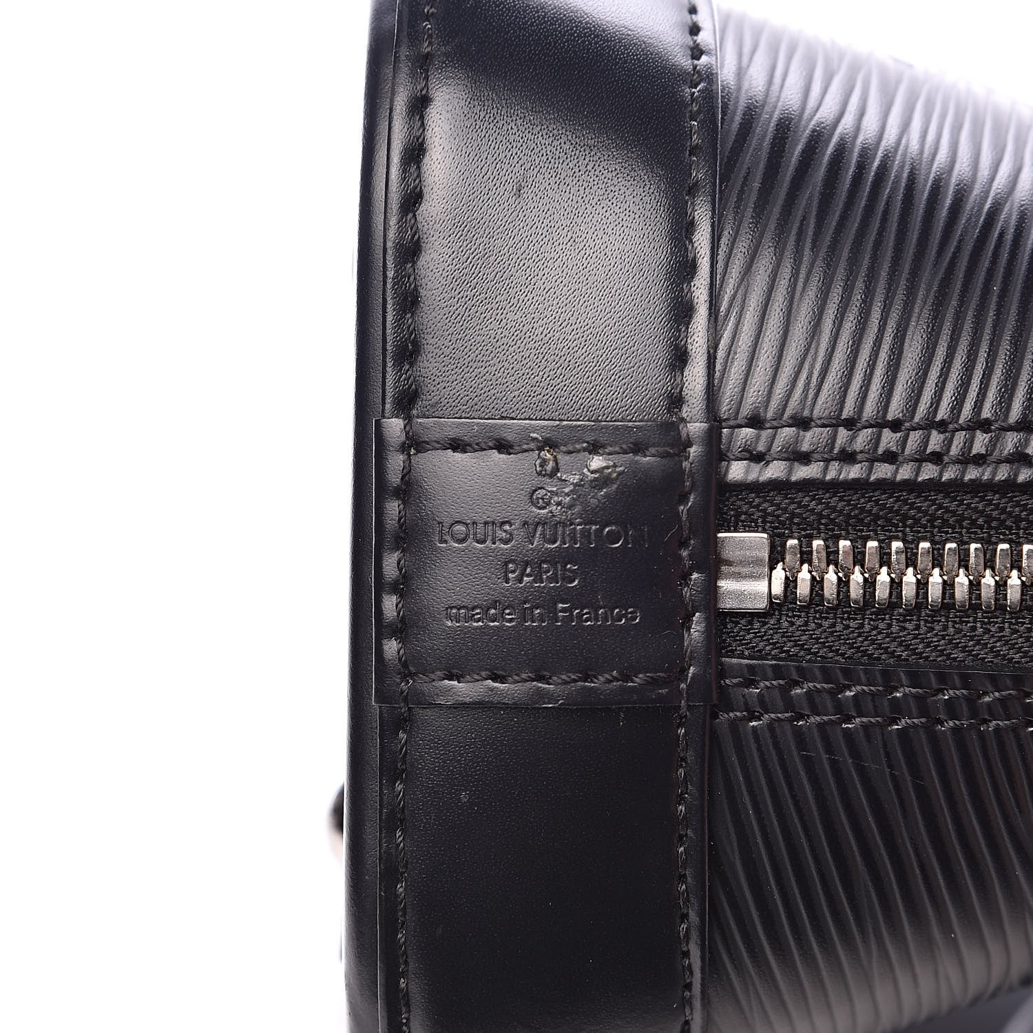 Louis Vuitton Epi Alma BB Black 9 of 9