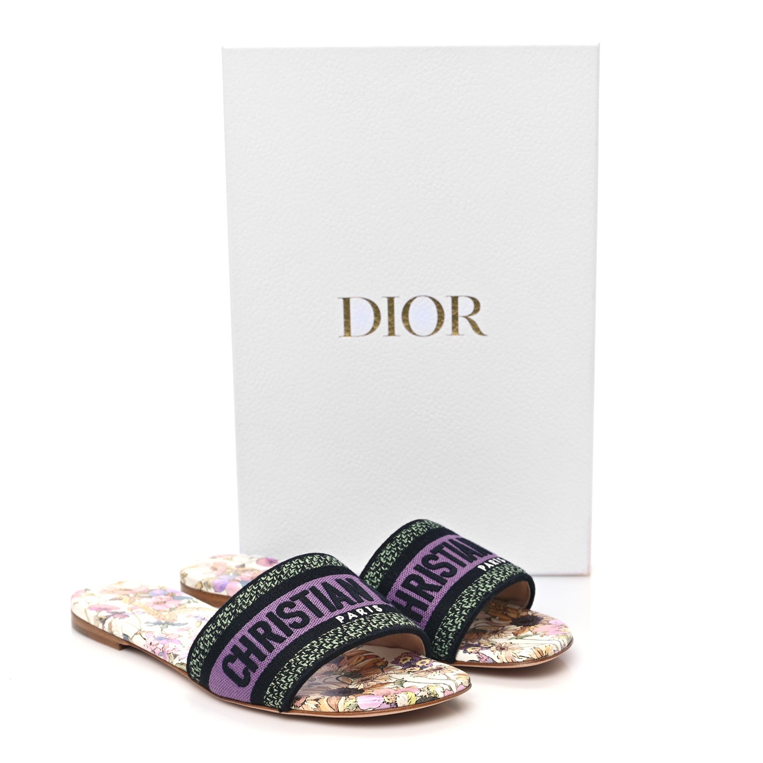 Dior Christian Sunglasses 0 S4I Canvas Flat Saisons Dway Slide