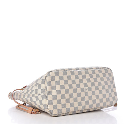 Louis Vuitton Damier Azur Neverfull MM 4 of 12