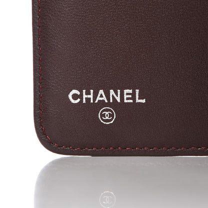 Chanel Lambskin Quilted Zipped Pocket Wallet Black 6 of 10