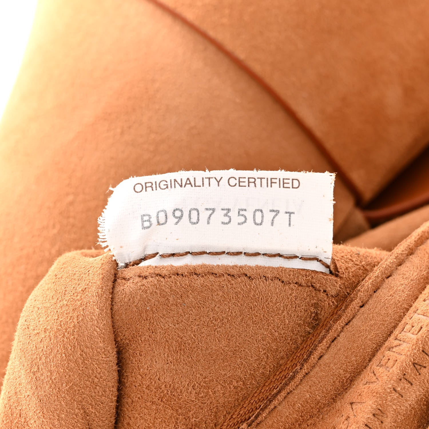 Bottega Veneta Calfskin Maxi Intrecciato Medium Arco Caramel 7 of 10