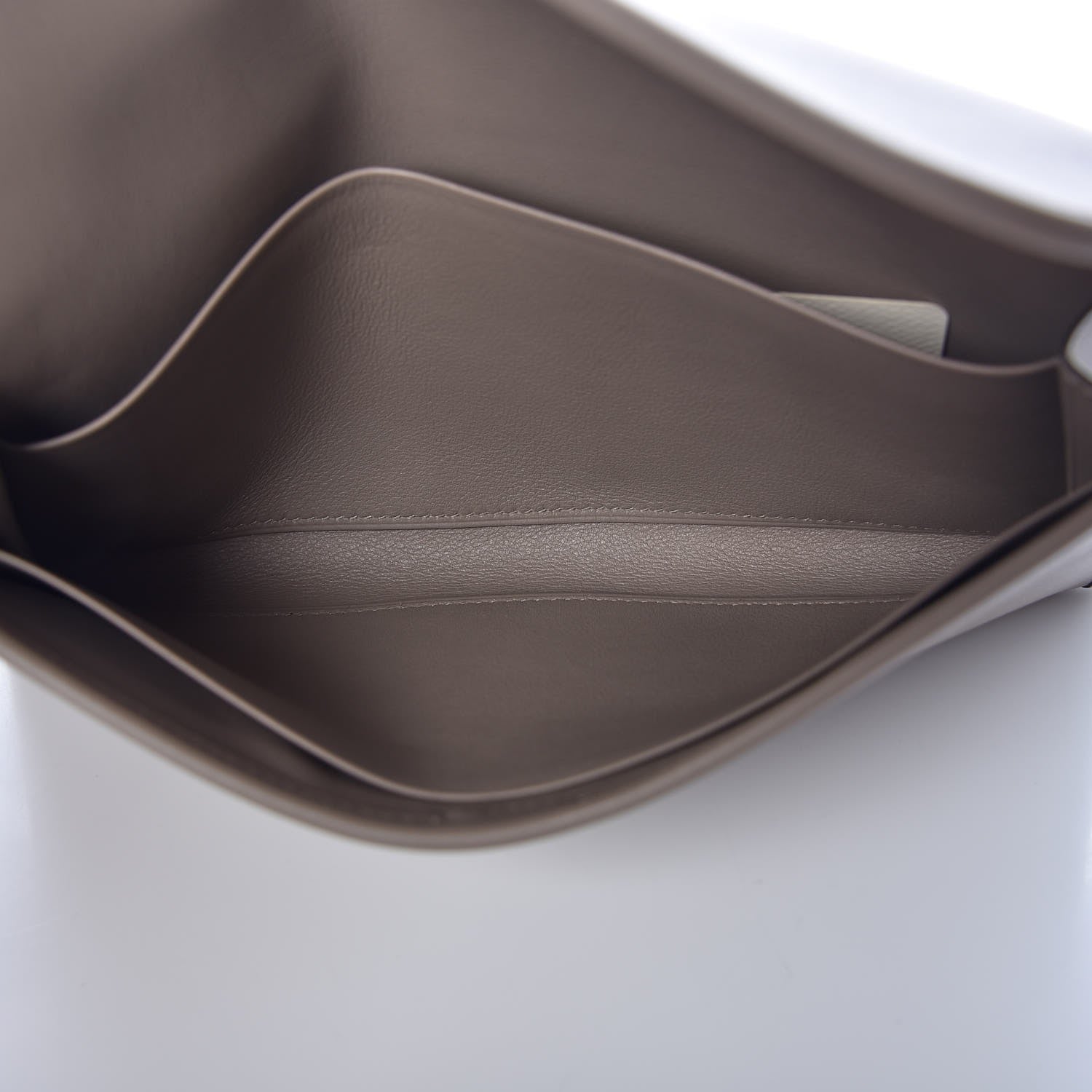 Hermes Swift Jige Duo Clutch Gris Asphalte 6 of 9