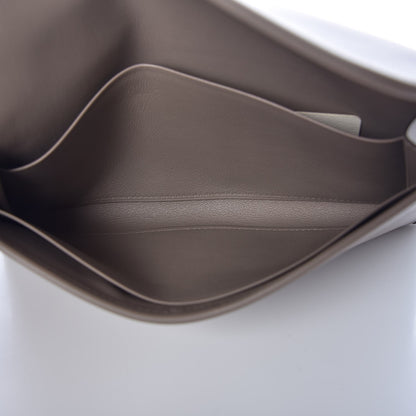 Hermes Swift Jige Duo Clutch Gris Asphalte 6 of 9