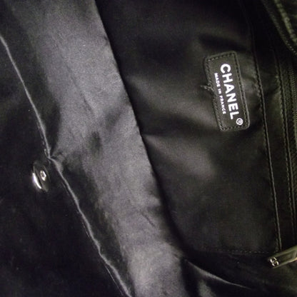 Chanel Aged Calfskin Perforated Flap Black 6 of 11