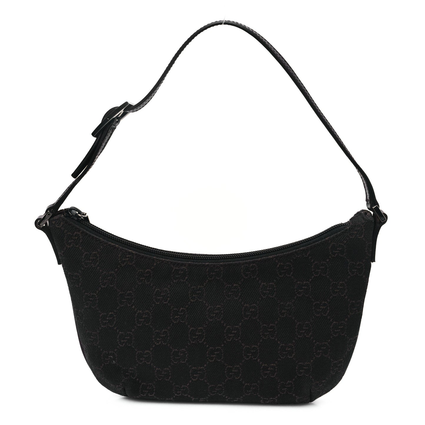 Denim Monogram Pochette Dark Brown