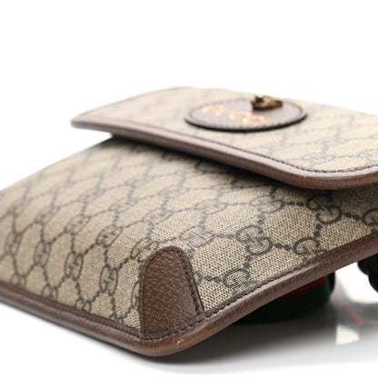 Gucci GG Supreme Monogram Neo Vintage Web Belt Bag Brown 9 of 10