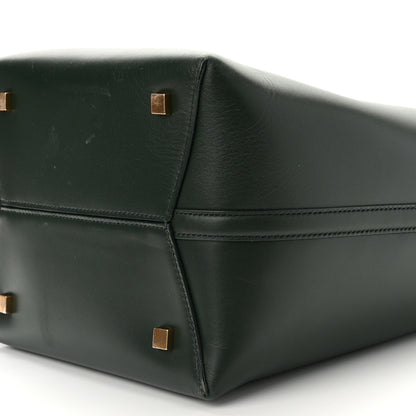 Saint Laurent Shiny Calfskin Le 37 Bucket Bag Vert Fonce 11 of 13