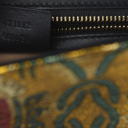 Gucci Iridescent Brocade Small Sylvie Shoulder Bag Gold 9 of 9