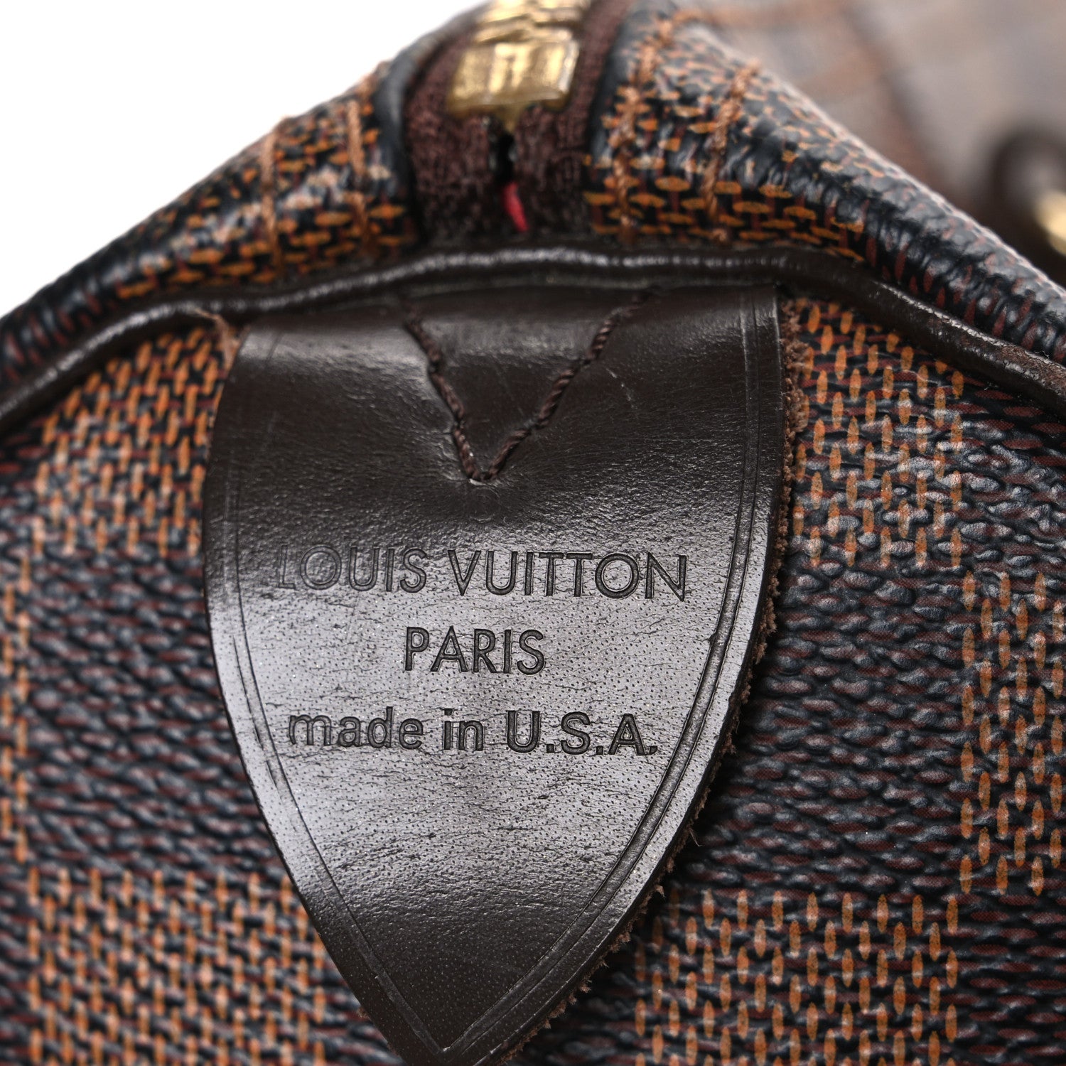 Louis Vuitton Damier Ebene Speedy 30 6 of 10