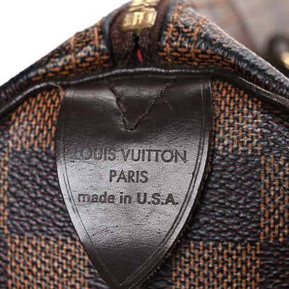 Louis Vuitton Damier Ebene Speedy 30 6 of 10