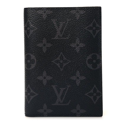 Louis Vuitton Monogram Eclipse Passport Cover 1 of 6