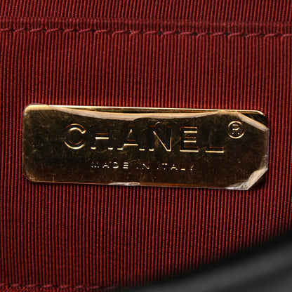Chanel Goatskin Quilted Chanel 19 Waist Bag Black 6 of 11