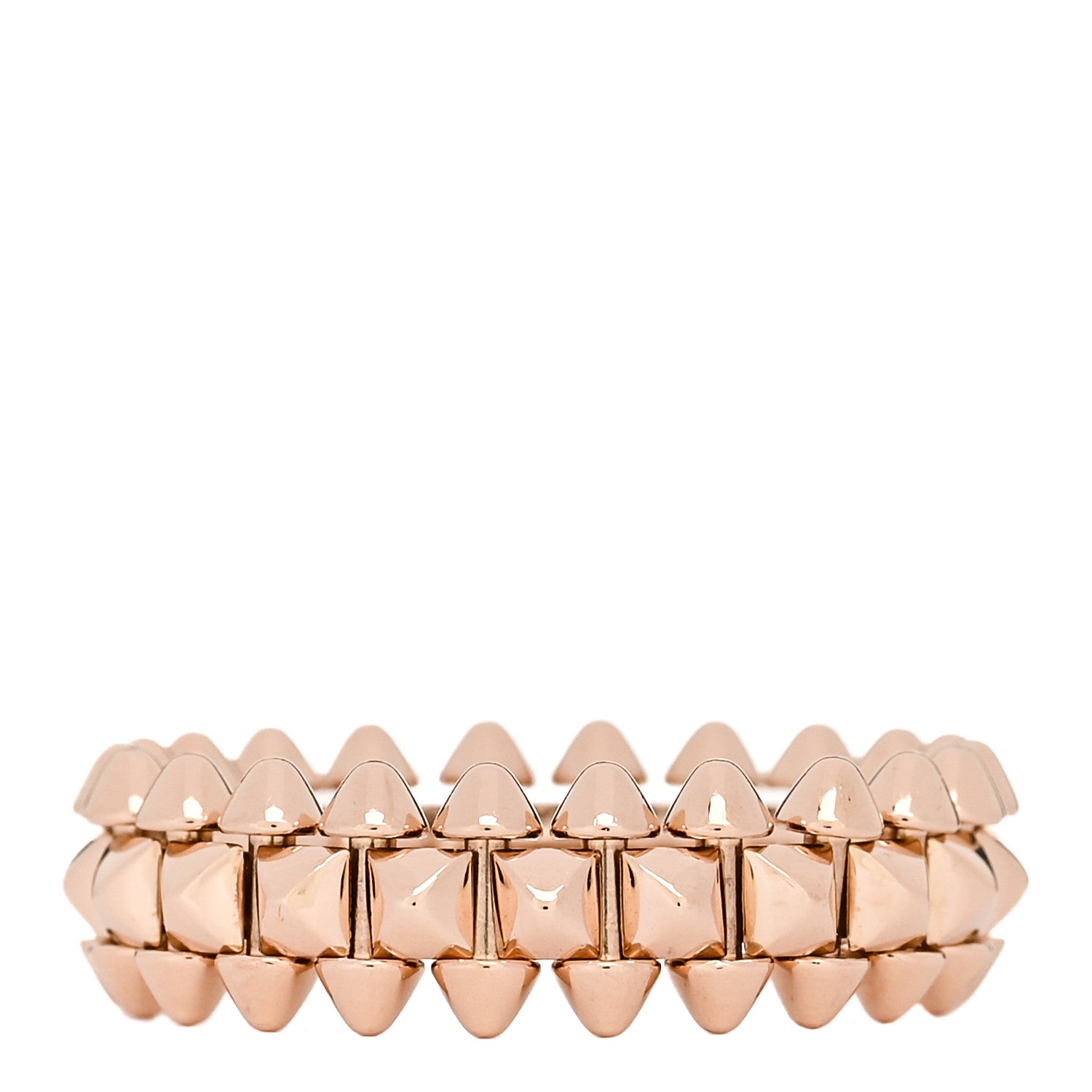 Cartier 18K Pink Gold SM Clash De Cartier Ring 52 6 1 of 5