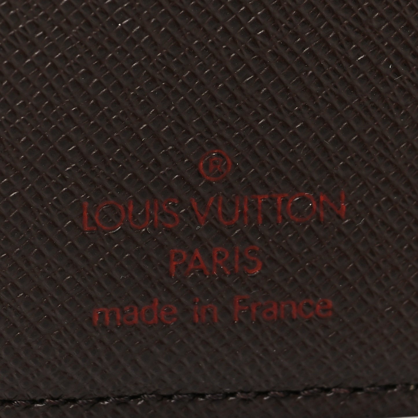 Damier Ebene Medium Ring Agenda Cover
